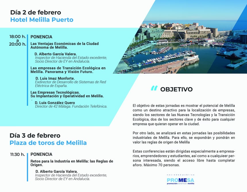 Jornadas Melilla Destino de Inversión